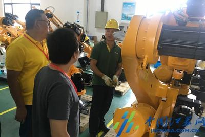 【砥礪奮進的五年】走進南京埃斯頓工廠:自主研發技術造機器人_中國江蘇網